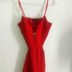 Beautiful small open back romper
